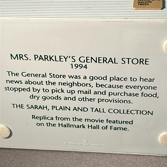 🖤Vtg 1994 The Sarah, Plain & Tall collection Mrs.Parkley’s General Store - Picture 10 of 14
